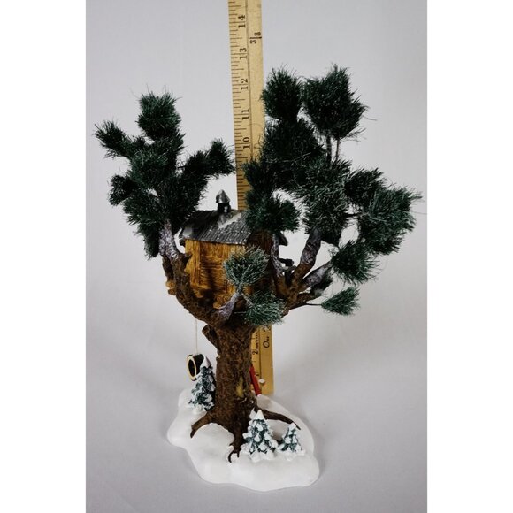 Department 56 Treetop Tree House-Snow Village #54890 Original Box Retired - Picture 2 of 9